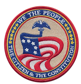 Embroidered Patch - We The People